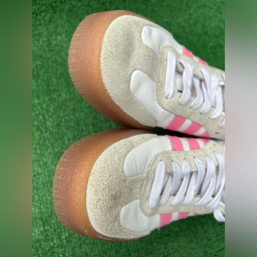 adidas Sambae Cloud White Bliss Pink IE9109 Women’s Size 7 Used no box - Picture 7 of 16